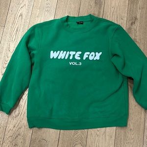White fox boutique sweater